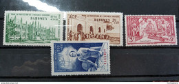 DAHOMEY Colonies Françaises -Timbres Neufs * Dahomey - PA N°6 à 9 - Unused Stamps