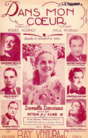DANIELLE DARRIEUX - DANS MON COEUR - DU FILM RETOUR A L'AUBE -  HENRI DECOIN - 1938 - - Filmmusik