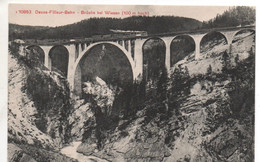 DAVOS-FILISUR-BAHN Brücke Bei Wiesen - Wiesen