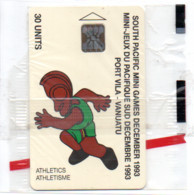 VANUATU   MINI JEUX DU PACIFIQUE SUD DECEMBRE 1993    ATHLETISME             NEUVE SOUS BLISTER  VOIR LES SCANS - Vanuatu