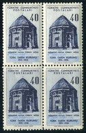 Türkiye 1956 Mi 1476 MNH Turkish Historical Society, 25th Anniversary [Block Of 4] - Neufs