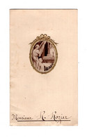 13579" COMMUNION DE HUGUETTE A. JEANINE ROZIER-1939-MONSIEUR ROZIER " Cm. 14,8 X 8,8 - Menus