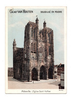 13587" ABBEVILLE-L'EGLISE SAINT VULFRAN - CACAO VAN HOUTEN " Cm. 14 X 10 - Van Houten