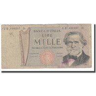 Billet, Italie, 1000 Lire, 1969, 1969-02-26, KM:101b, B - 1000 Lire