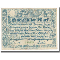 Billet, Allemagne, 1 Million Mark, 1923, 1923-08-10, KM:S1301, TB+ - Administration De La Dette