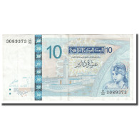 Billet, Tunisie, 10 Dinars, 2005, 2005-11-07, KM:90, TTB - Tunisie