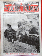 La Guerra Italiana 22 Luglio 1917 WW1 Vodice Isonzo Randaccio Marcottin Lagazuoi - War 1914-18