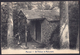 +++ CPA - MARCOUR - MARCOURT - St Thibaut , Le Monument - Cachet Relais Rendeux   // - Rendeux