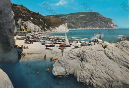 CARTOLINA  SIROLO,ANCONA,MARCHE,SPIAGGIA,MARE,SOLE,VACANZA,ESTATE,LUNGOMARE,BAGNI,BELLA ITALIA,NON VIAGGIATA - Ancona