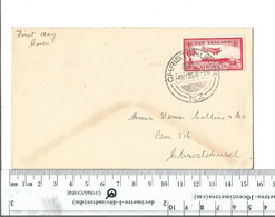 New Zealand Wellington First Day Cancel May 4 1935 ...............(Box 8) - Luftpost