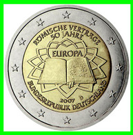 ALEMANIA.-  2.00 EUROS AÑO 2009 EMU " MONEDA CONMEMORATIVA " CON MOTIVO DEL 10 ANIVERSARIO DEL EURO - Allemagne