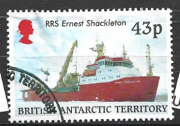 British Antarctic Territories  2000 SG 328 43p Ernest Shackleton  Fine Used - Usati