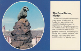 Postcard The Ram Statue Moffat [ Textview Series ] My Ref B14498MD - Dumfriesshire