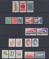 NORVEGIA - Norge - Norwegen - Norway - 1973 - Annata Quasi Completa / Almost Complete Year **/MNH VF - New - Volledig Jaar