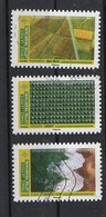 France 2021 YT / 1942 -1943 -1945  Tourisme En France Vignobles Vergers Plage - Used Stamps