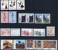 NORVEGIA - Norge - Norwegen - Norway - 1976 - Annata Quasi Completa / Almost Complete Year **/MNH VF - New - Full Years