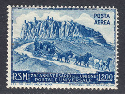 San Marino 1950 Mint No Hinge, Sc# C62, SG - Corréo Aéreo