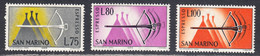 San Marino 1966 Express Letter, Mint No Hinge, Sc# E28-E30, SG - Francobolli Per Espresso