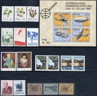 NORVEGIA - Norge - Norwegen - Norway - 1979 - Annata Completa / Complete Year **/MNH VF - New - Años Completos