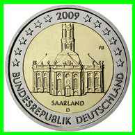 ALEMANIA. - ( GERMANY ) LAS 5 MONEDAS CONMEMORATIVAS DE 2.00 EUROS  AÑO 2009 - SÍMBOLOS DE LOS ESTADOS FEDERADOS - Allemagne