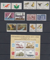 NORVEGIA - Norge - Norwegen - Norway - 1980 - Annata Completa / Complete Year **/MNH VF - New - Años Completos