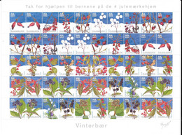 Denmark; Christmas Seals. Full Sheet 2004   MNH** - Hojas Completas