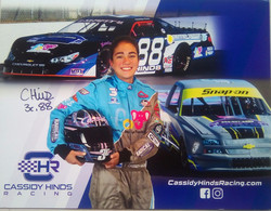 Cassidy Hinds ( American Race Car Driver) - Authographs