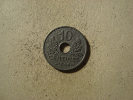 MONNAIE FRANCE 10 CENTIMES 1944 ETATS FRANCAIS ( Petit Module ) - 10 Centimes