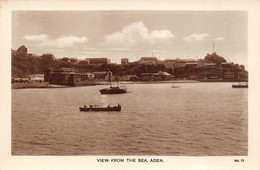 ¤¤   -  YEMEN   -  ADEN   -   Carte-Photo  -   View From The Sea    -   ¤¤ - Yémen