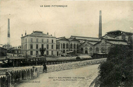 Salindres * Les Usines De Produits Chimiques * Industrie Chimie Cheminée - Andere & Zonder Classificatie