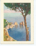 Italy Art  Postcard  C Larger Format Apri Astro Edition Faraglioni - Carpi