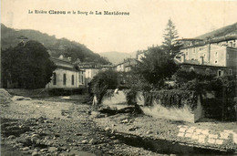 Valleraugue * La Rivière Clarou Et Le Bourg De La Maridorne - Valleraugue