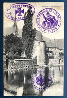 Alsace Lorraine Carte La Tour De Thann Differents Cachet De Mairie Et Administration Du 10 Jun 1915 - Autres & Non Classés