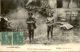 LAOS  - Carte Postale - Khas Du Tranninh Préparant Leur Repas - L 105398 - Laos