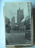 Engeland England Cambridgeshire Ely Cathedral Western Towers - Ely