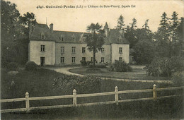 Guéméné Penfao * Le Château De Bois Fleury , Façade Est - Guémené-Penfao