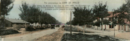 Camp De Mailly * Vue Panoramique Du Camp * Militaire Militaria * Cpa Panoramique Double - Mailly-le-Camp