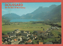 CP 74 DOUSSARD 2 Le Village Et Le Lac D'Annecy - Doussard