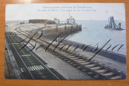 ZeeBrugge. Installations Maritimes Vue Prise De La Claire-Voie.  Balkstempel  Zeebrugge Center 1907 - Zeebrugge