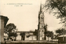 St Georges De Didonne * La Place De L'église - Saint-Georges-de-Didonne