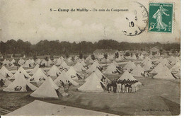 10 - Aube - CAMP DE MAILLY - UN COIN DE CAMPEMENT - Mailly-le-Camp