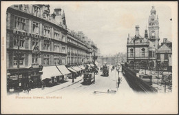 Pinstone Street, Sheffield, Yorkshire, C.1902 - Valentine's Postcard - Sheffield