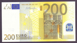 Deutschland, 200 €uro M. Draghi, X - R008 C5, Unc., Selten - 200 Euro