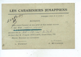 Jemappes Les Carabiniers Jemappiens - Mons