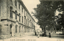 Ile De Ré * St Martin * Hôtel Des Cadets * école ? - Saint-Martin-de-Ré