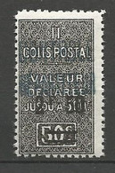 ALGERIE COLOIS POST N° 19 NEUF** SANS CHARNIERE  / MNH - Paketmarken