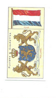 Hollande Holland Drapeau Flag  Emblem Cigarettes John Player & Sons TB Comme Neuve Like New 2 Scans - Player's