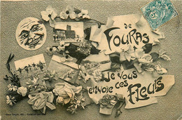 Fouras * Souvenir De La Commune * Je Vous Envoie Ces Fleurs * Multivues - Fouras-les-Bains