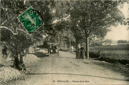 Angoulins * Avenue De La Gare * Automobile Voiture Ancienne - Angoulins