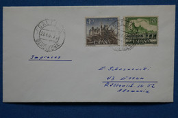 #14 ESPAGNE BELLE LETTRE  1960  BARCELONA  POUR   GERMANY +  + AFFRANCH PLAISANT - Briefe U. Dokumente
